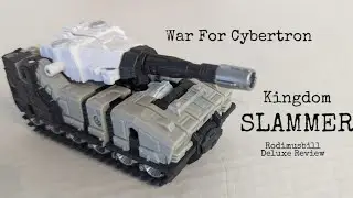 Kingdom SLAMMER Transformers Deluxe WFC Figure WFC-K33 (Wave 5) - Rodimusbill Review & Comparison