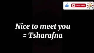 Basic Moroccan darija 🇲🇦 _ introducting your self