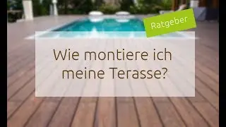 Montagevideo aMbooo® Bambus-Terassendiele mit Bambusunterkonstruktion