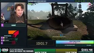 [RU] Goat Simulator от Riekelt за 16:26 - Awesome Games Done Quick 2023