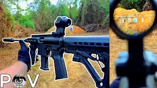 TRUE EYE POV: TNW ASR (Aero Survival Rifle) 9mm with Primary Arms 1x Prism