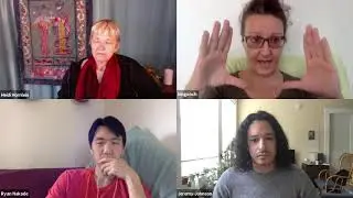 Quadrants, structures, time . The integral chat at the Wisdom Factory