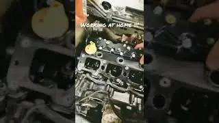 How install at cover valve on engine !