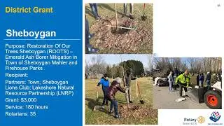 2021/22 District Grant Projects
