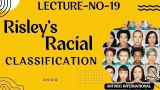 Herbert Risley's Racial Classification