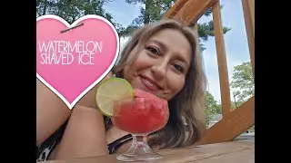 Wonderful Watermelon 🍉 shaved ice 🍧 #naturalingredients #refreshing  #watermelon