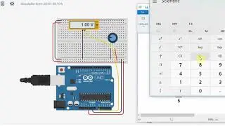Tinkercad Using analog input to Arduino