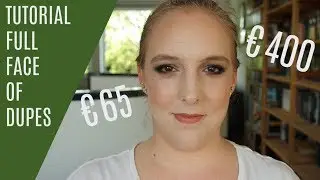 DUPES TUTORIAL 2019 | full face of drugstore alternatives for high end makeup