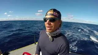 F4 foiling catamaran - Test sail by Shannon Falcone