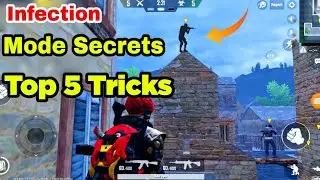 Pubg mobile Infection Mode top 5 tricks to Survive from Zombies 😲😲