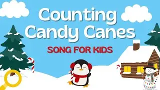 Counting Candy Canes | Fun Kids Song to Count to 5