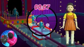 Squid Game K Sniper Challenge 3D Game Play 