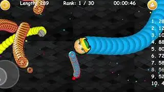 Worms zone io !! Cacing Besar Superhero Loki !! Slither Snake Giant #92834