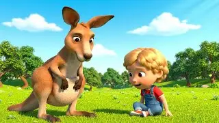 Baby Kangaroo Mixed All the Hopping Numbers 🦘 | Nursery Rhymes for Kids & Baby Songs