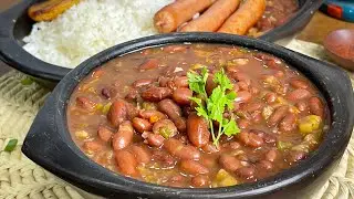 Como hacer frijoles Colombianos