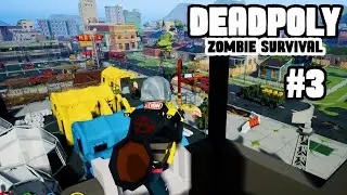 Finding New Base | DEADPOLY ZOMBIE SURVIVAL Part 3