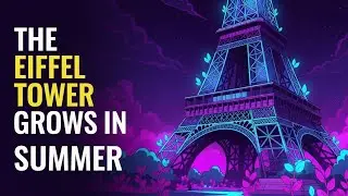 The Eiffel Tower Grows in Summer