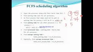 LAB FCFS CPU Scheduling implementation