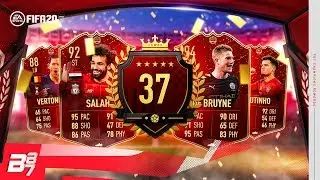 37TH IN THE WORLD! TOP 100 FUT CHAMPIONS REWARDS! | FIFA 20 ULTIMATE TEAM