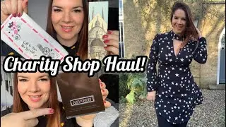 Charity Shop Try On Haul | Thrift Haul | Primark | Laura Mercier | The White Company | Kate McCabe