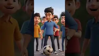 &ldquo;A Poor Boy&rsquo;s Football Passion&rdquo; #shortvideo #facts #aivideo #virol #cartoon #animation #motivation