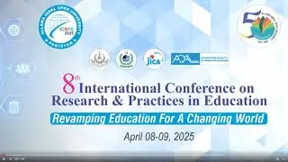 8th ICRPE Conference | Highlights Parallel Sessions | Day 1 | AIOU