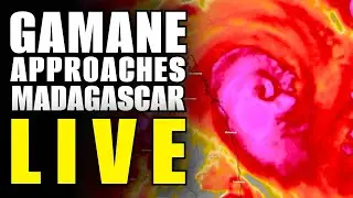 LIVE - Cyclone Gamane Rapidly Intensifies, Approaches Madagascar