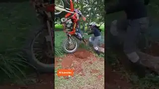 Trabas lucu - crash karena jarang latihan #shorts #trabaslucu #adventure