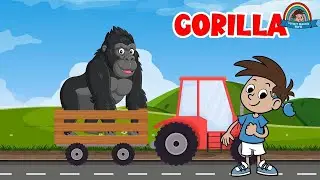 Let's Learn jungle & farm animals names + MORE  ⁨@DessertWizardsWorld⁩   | Kids & Preschool Learning