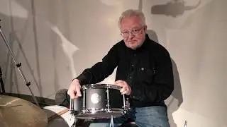 Steve Maxwell Vintage Drums - DRUM ART - Fat Boy Snare Drum, 6.5x14