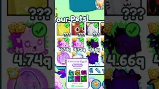 I Hatched HOLOGRAM TIGER! New Hologram Update Pet Simulator X #shorts #petsimulator #roblox