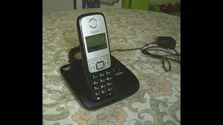 Funktionsprüfung  Telefon Gigaset A400A DECT Telefon mit Anrufbeantworter