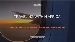 Career Vlog || Travelling for work || Travel Africa || Corporate girlie!