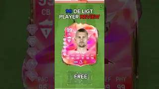 99 futties DE LIGT player review ea fc 25 #shorts #short #eafc25 #fc25