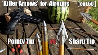 Comparison Normal vs Extra Sharp 'Killer Arrows' from Homedefence-24