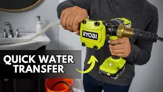 Up to 10 GALLONS PER MINUTE! | RYOBI 1/4