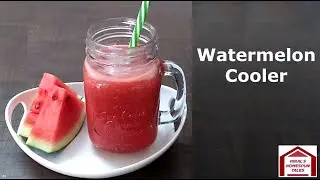 Watermelon Cooler Recipe in Hindi. Refreshing Watermelon Juice. Cool & Refreshing Summer Drink.