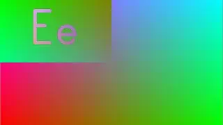 ABC Alphabet Letter E - (Sponsored By: Gamavison Csupo 2001 Effect)
