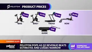 Peloton stock pops on Q2 earnings beat