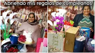 Abriendo mis regalos de cumpleaños 🎂 🎁 GRACIAS  a todos 🙏