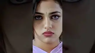 Graceful Nithya Menon Closeup 🌟 #Shorts #Face #Beauty #vertical