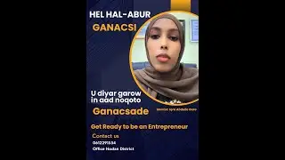 Udiyar garow ina noqoto ganacsade waxaan kula wadagi dona 7 qodob oo aad ku oganayso ina tahay qof