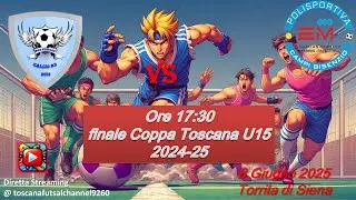COPPA TOSCANA U15: VERSILIA vs POLISPORTIVA 2M (LIVE STREAMING)