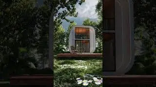 Modern Forest Cabin & Nature Cabin Design | Ultra-Realistic 3D Renders #archviz #architecture