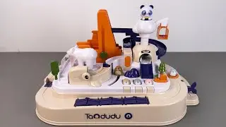 9-Minute ASMR Toy Unboxing: Arctic Adventure Race Track Toy | Toy Review