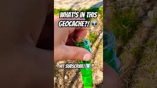 I FOUND AREA 51?! 👽 Can you BELIEVE what I found at this UFO Crash Site Geocache? 🛸