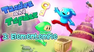 Toodee and Topdee: Part 3 - Elementemple - Full Playthrough