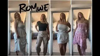 Romwe sumer ty-on haul 2024 | I GOT SOME GOOOD STUFF.