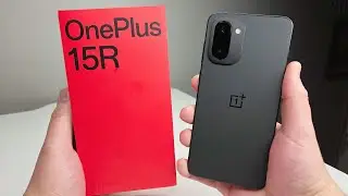Распаковка и первые впечатления от OnePlus 15R!
