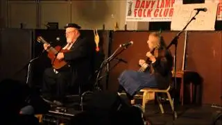 Davy Lamp Folk Club - Christmas Party 2013 -  George Welch and Christine Jeans